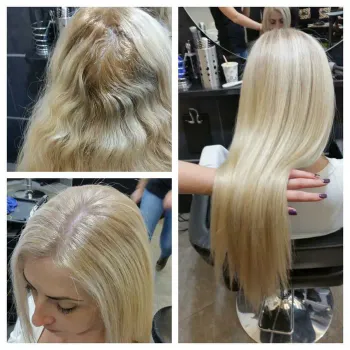 הבהרת שיער לבלונד